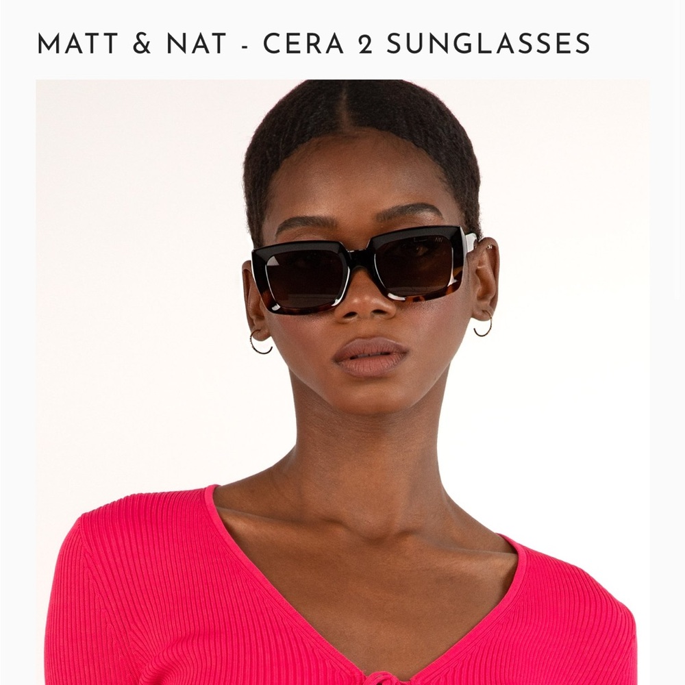 Matt & Nat - Cera 2 Sunglasses, Brown tortoise - Picture 4 of 7